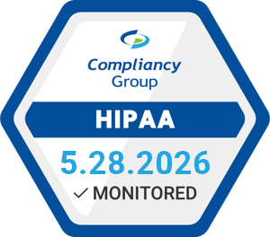 HIPAA Compliance Verified — Monitored by Compliancy Group